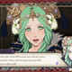 The archbishop Rhea tries to define who Byleth is.